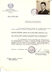 Unauthorized Salvadoran citizenship certificate issued to Ignatz Schischa (b.