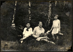 The Weiss family goes for an outing in the woods near Karlovy Vary.