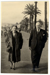 Abraham and Tonie Soep vacation in France a few years after their liberation from Bergen-Belsen.