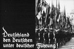 36th slide of Hitler Youth slideshow about the aftermath of WWI and the rise of Nazism.