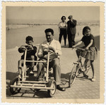The Sephiha family visits the seaside resort, Le Zout.