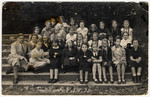 Students in the Agnes Miegel School (now called the Albert Schweitzer Gymnasium) in Berlin.