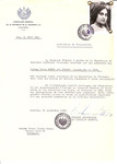 Unauthorized Salvadoran citizenship certificate issued to Ilonka (nee Kalman) Mikes (b.