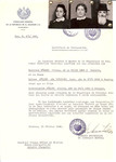 Unauthorized Salvadoran citizenship certificate issued to Vilmos Muller (b.