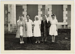 Nurses and doctors of the hospital Chateau du Boscla who ministered to members of the French resistance.