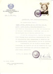 Unauthorized Salvadoran citizenship certificate issued to Helena Jarema (b.
