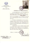 Unauthorized Salvadoran citizenship certificate issued to Moritz Flesch (b.