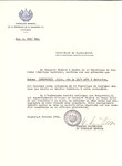 Unauthorized Salvadoran citizenship certificate issued to Julie Lewenstein (b.