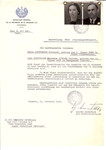 Unauthorized Salvadoran citizenship certificate issued to Bernhard Schuermann (b.