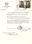 Unauthorized Salvadoran citizenship certificate issued to Szul Berlinski (b.