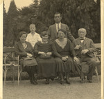 Prewar family portrait of the Wertheim family.

Margarete Wertheim is seated second from the right.