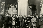 Group portrait of members of the 22nd Zionist Congress in Basel.