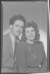 Studio portrait of Herman Junger and his [wife or fiancee].