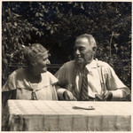Close-up portrait of Gustav and Kaete Stoessler, grandparents of the donor.