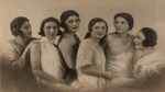 Studio portrait of the Stoessler sisters, a prosperous Austrian-Jewish family.