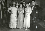 Jewish youth attend a Purim party in prewar Split.