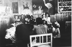 A classroom of pre-schoolers in the Novaky labor camp.