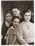 Sophie Goldschmidt with her three children, Herbert, Lotte and Inge.