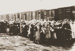 Jews during an unidentified deportation action.