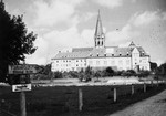 View of the Catholic monastery at St. Ottilien which was used as a Jewish hospital and displaced persons camp from April 1945 until November 1948.