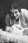 Portrait of a Jewish mother and son.

Pictured are Henrietta (Hermans) Meyer with her son, Harvey.