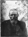Portrait of Rachamin Koen.  He lived at Karagoryeva 95 in Bitola.