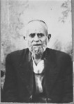 Portrait of Mushon Levi, son of Todoros Levi.  He lived at Avramova 55 in Bitola.
