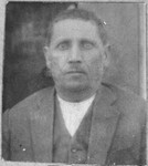 Portrait of Mordechai Levi.  He was a second-hand dealer.