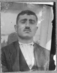Portrait of Yosef Levi, son of Mushon Levi.  He was a porter.