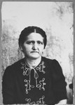 Portrait of Flor Levi, wife of Rafael Levi.  She lived at Karagoryeva 105 in Bitola.