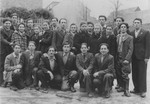 Group portrait of Jewish youth at the Schauenstein displaced persons camp for children.
