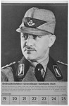 Portrait of Reichsarbeitsfuehrer Generalmajor Konstantin Hierl.