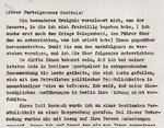Excerpt from an undated letter by Julius Streicher to Propaganda Minister Joseph Goebbels, in which Streicher asks for Goebbels' support in his feud with Field Marshall Hermann Goering.