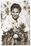 Portrait of Hannah Zelda Shulman while living under an assumed Polish identity during World War II.