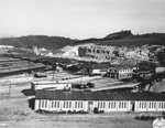 The Gusen concentration camp after liberation.