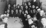 Members of Kibbutz Hatikvah in the Hofgeismar DP camp.