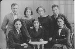 Students at the Hebrew gymnasium and teacher's seminary in Vilna.