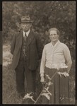 Dirk and Leida Wassink, members of the Dutch Reformed Church who hid Sallie and Zadok Zion in their home on and off for two years.