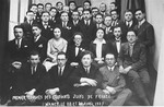 Group portrait of the participants of the First Congress of Jewish Students of France.