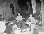 Women survivors suffering from typhus in the Bergen-Belsen concentration camp.