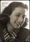 Portrait of the donor, Miriam Schwarcz.