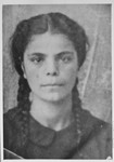 Portrait of Estreya Ovadia.