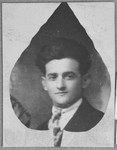 Portrait of Gavro Pardo.  He was a second-hand dealer.