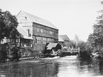 View of the Schlawer Muhlenwerke, a mill owned and operated by Hugo Gottschalk.