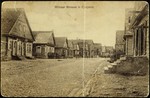 A German postcard with a view of Vilna Street taken during World War I.