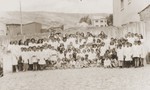 Kindergarten class of the Jewish Kinderheim in La Paz, Bolivia.
