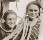 Austrian Jewish refugee sisters in La Paz, Bolivia.