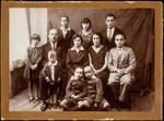 The family of the school principal Moshe Yaakov Botwinik.