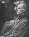 Close-up portrait of General Gerd von Rundstedt, (1875-1953).