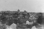 View of the city of Lublin looking toward the castle.